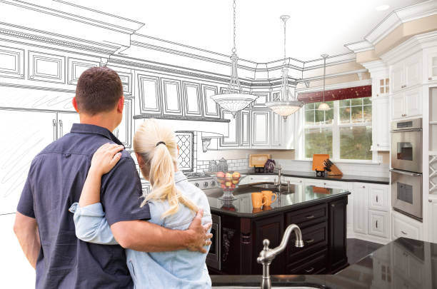 Professional Cabinet Refacing technician working in Hutchinson, MN